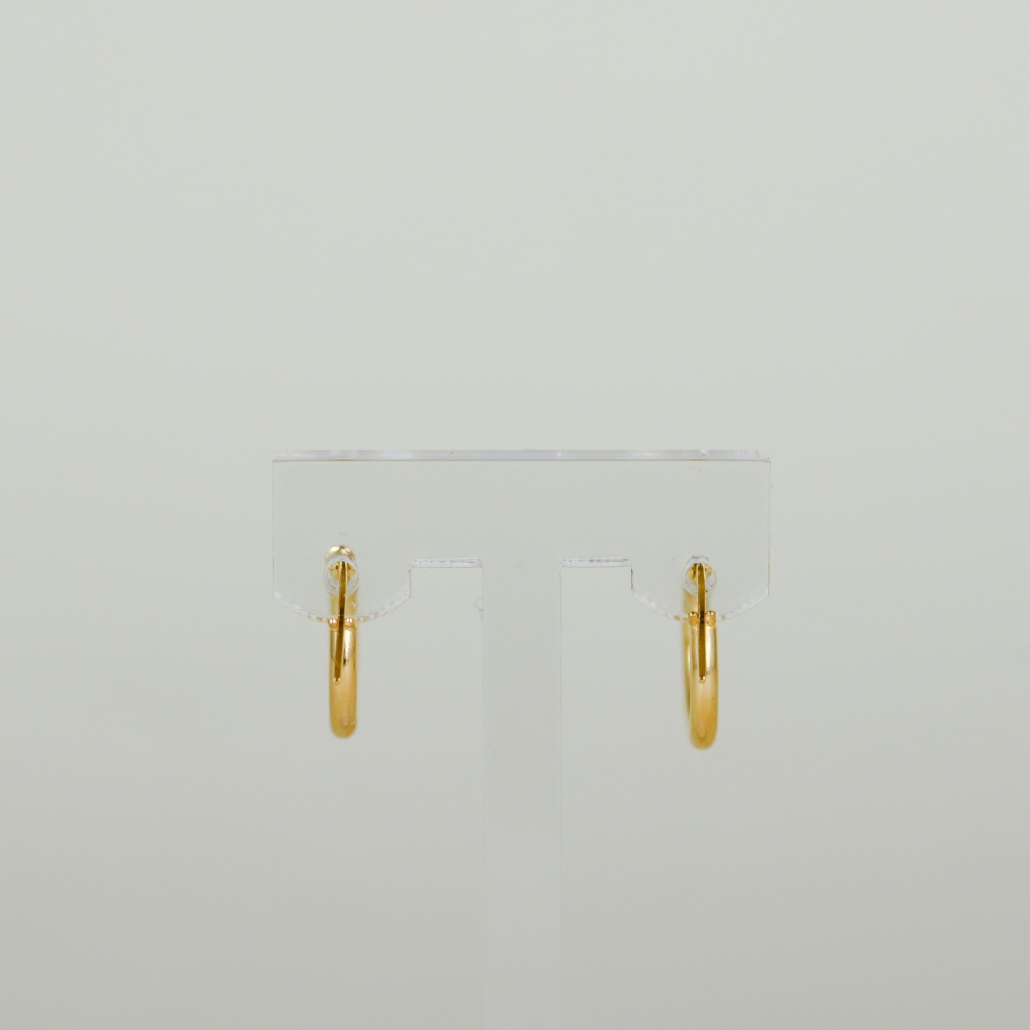 9ct Yellow Gold 15mm Hoop Earrings