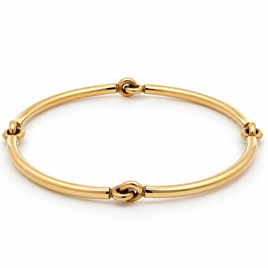 9ct Yellow Gold 4 Link Bracelet