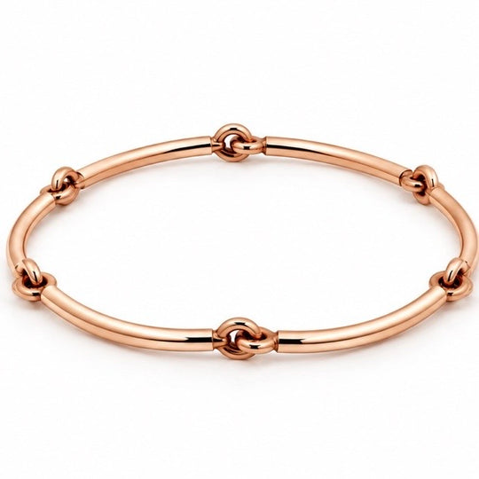 9ct Rose Gold 4 Link Bracelet