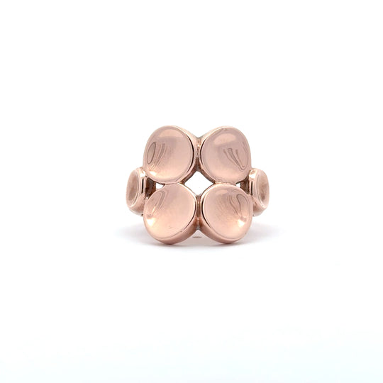 9ct Rose Gold Bubble Ring