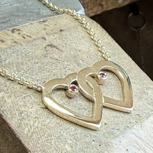 Double Heart Pendant