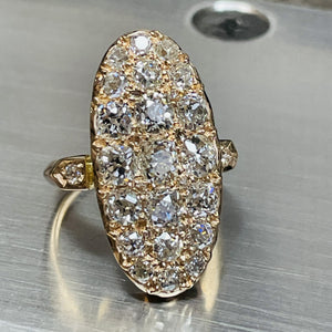 Old European Cut Diamond Ring