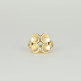 9ct Yellow Gold Bubble Ring