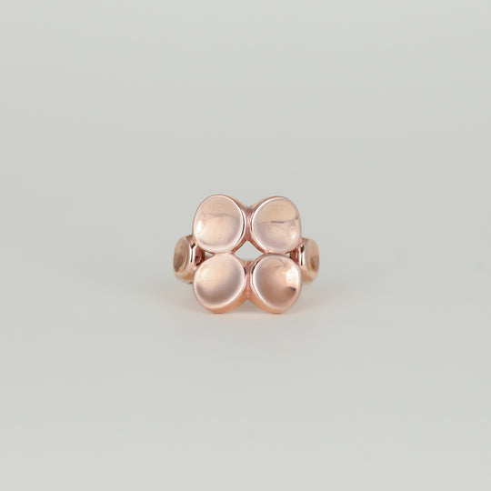 9ct Rose Gold Bubble Ring