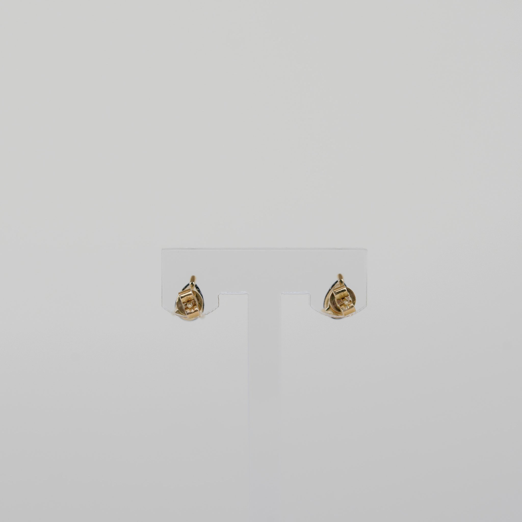 9ct Yellow Gold 2.91ct Pear-shaped Garnet Earrings