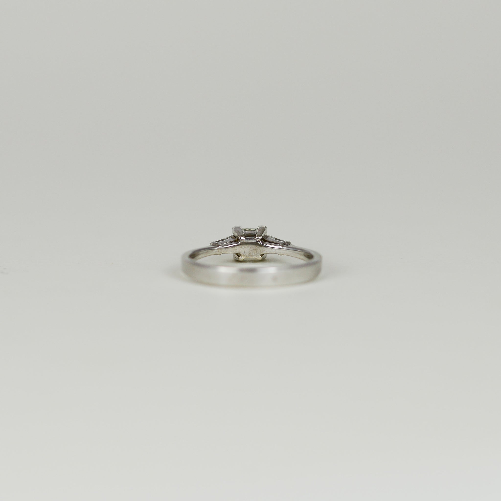 18ct White Gold 0.39ct Princess Cut Diamond Ring