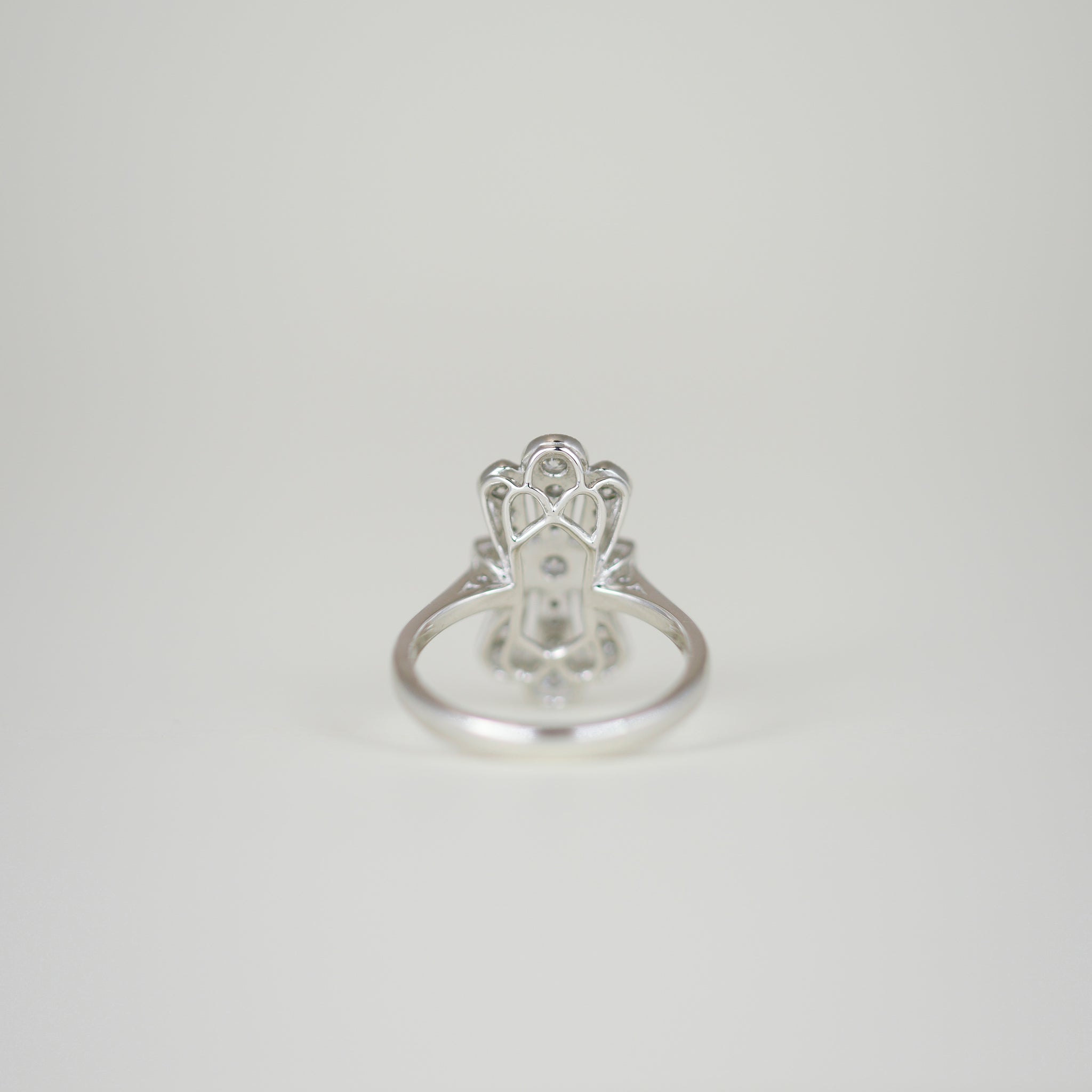 Platinum 0.51ct Diamond Art Deco Dress Ring